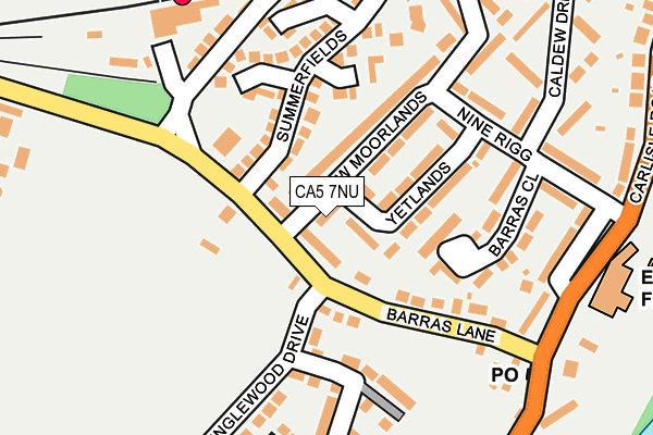 CA5 7NU map - OS OpenMap – Local (Ordnance Survey)