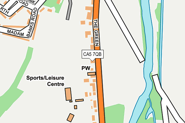 CA5 7QB map - OS OpenMap – Local (Ordnance Survey)