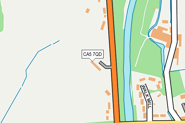 CA5 7QD map - OS OpenMap – Local (Ordnance Survey)