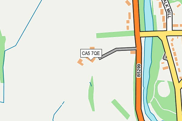 CA5 7QE map - OS OpenMap – Local (Ordnance Survey)