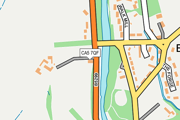 CA5 7QF map - OS OpenMap – Local (Ordnance Survey)