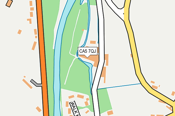 CA5 7QJ map - OS OpenMap – Local (Ordnance Survey)