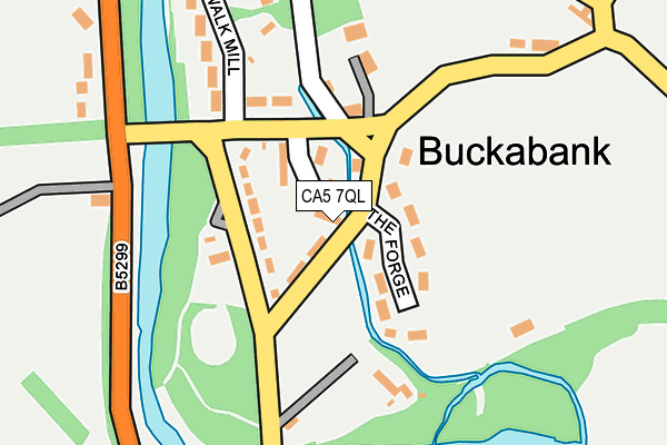 CA5 7QL map - OS OpenMap – Local (Ordnance Survey)