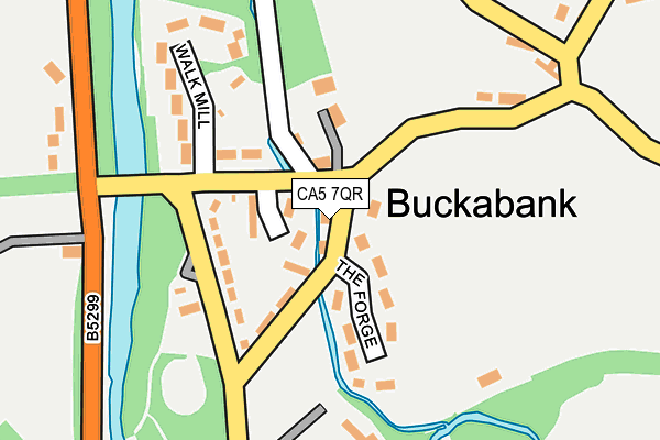 CA5 7QR map - OS OpenMap – Local (Ordnance Survey)