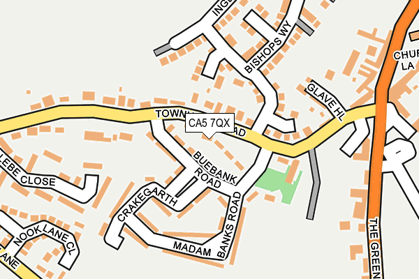 CA5 7QX map - OS OpenMap – Local (Ordnance Survey)