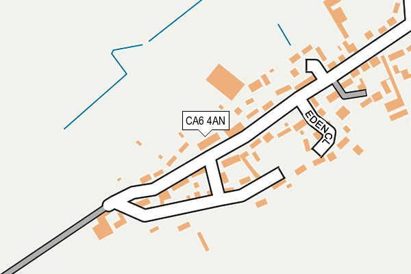 CA6 4AN map - OS OpenMap – Local (Ordnance Survey)