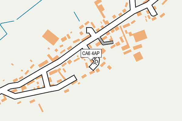 CA6 4AP map - OS OpenMap – Local (Ordnance Survey)