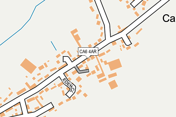 CA6 4AR map - OS OpenMap – Local (Ordnance Survey)