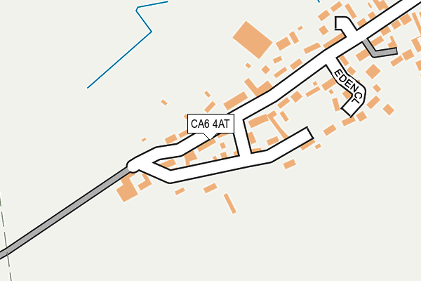 CA6 4AT map - OS OpenMap – Local (Ordnance Survey)