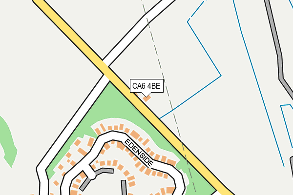 CA6 4BE map - OS OpenMap – Local (Ordnance Survey)