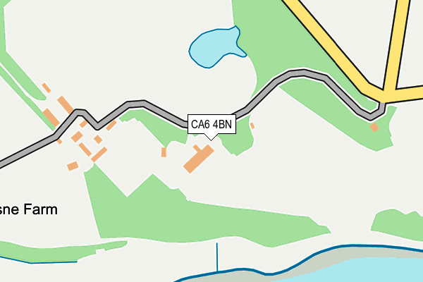 CA6 4BN map - OS OpenMap – Local (Ordnance Survey)
