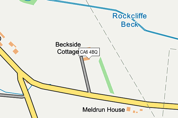 CA6 4BQ map - OS OpenMap – Local (Ordnance Survey)