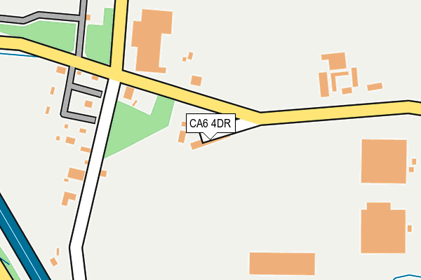 CA6 4DR map - OS OpenMap – Local (Ordnance Survey)