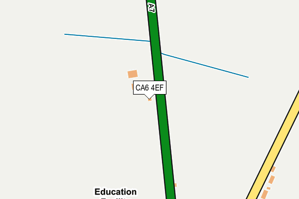 CA6 4EF map - OS OpenMap – Local (Ordnance Survey)