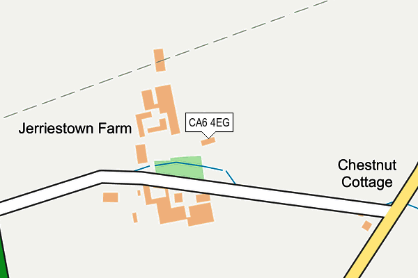 CA6 4EG map - OS OpenMap – Local (Ordnance Survey)