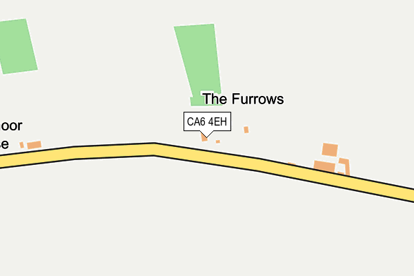 CA6 4EH map - OS OpenMap – Local (Ordnance Survey)