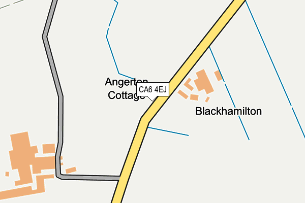 CA6 4EJ map - OS OpenMap – Local (Ordnance Survey)