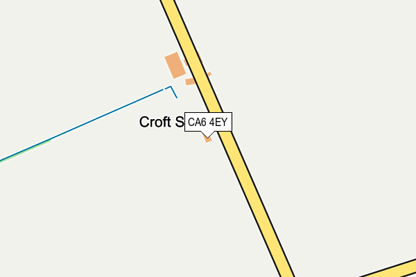 CA6 4EY map - OS OpenMap – Local (Ordnance Survey)