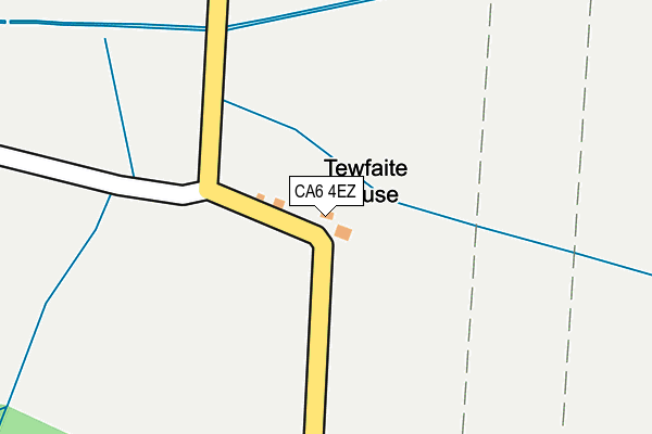 CA6 4EZ map - OS OpenMap – Local (Ordnance Survey)