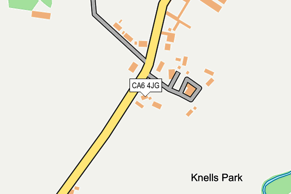 CA6 4JG map - OS OpenMap – Local (Ordnance Survey)