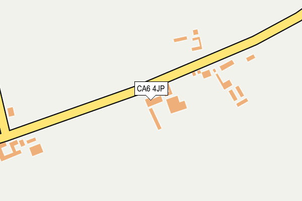 CA6 4JP map - OS OpenMap – Local (Ordnance Survey)