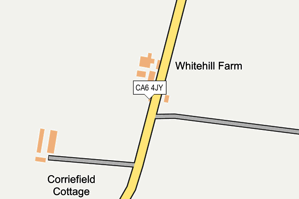 CA6 4JY map - OS OpenMap – Local (Ordnance Survey)