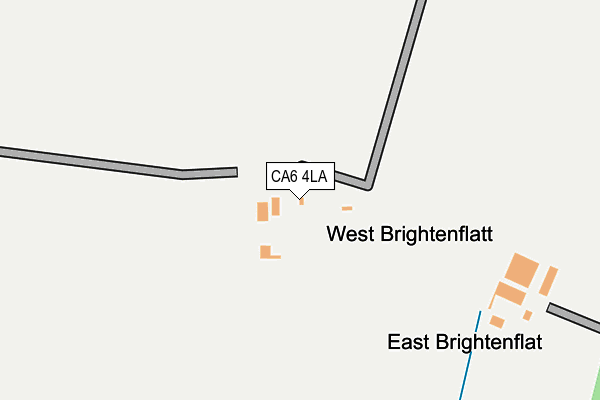 CA6 4LA map - OS OpenMap – Local (Ordnance Survey)