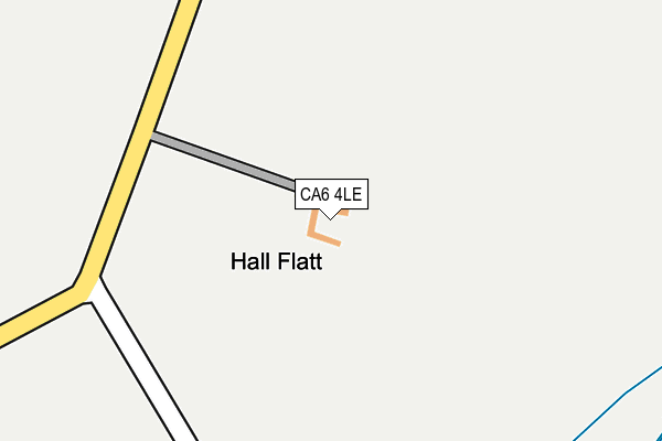 CA6 4LE map - OS OpenMap – Local (Ordnance Survey)