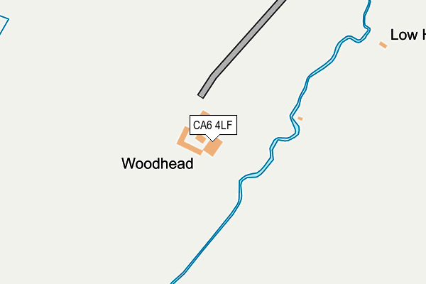 CA6 4LF map - OS OpenMap – Local (Ordnance Survey)