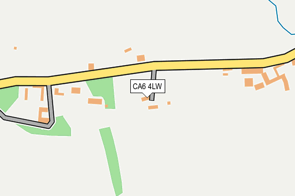 CA6 4LW map - OS OpenMap – Local (Ordnance Survey)