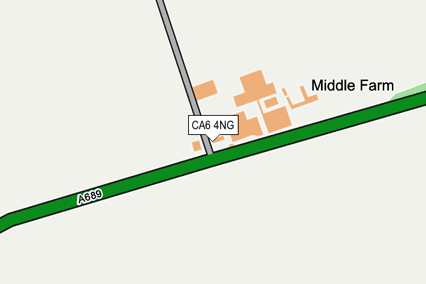 CA6 4NG map - OS OpenMap – Local (Ordnance Survey)