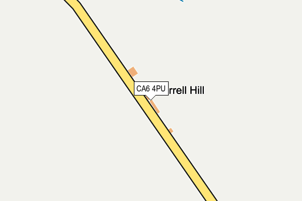 CA6 4PU map - OS OpenMap – Local (Ordnance Survey)