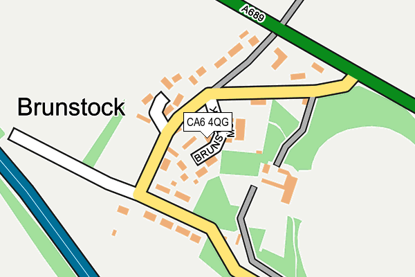 CA6 4QG map - OS OpenMap – Local (Ordnance Survey)