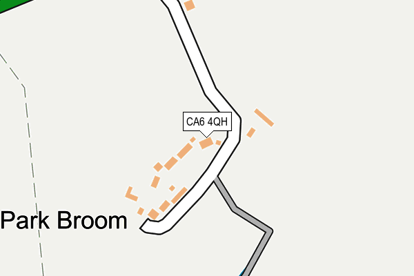 CA6 4QH map - OS OpenMap – Local (Ordnance Survey)
