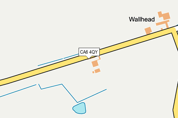 CA6 4QY map - OS OpenMap – Local (Ordnance Survey)