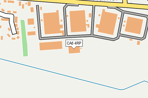 CA6 4RP map - OS OpenMap – Local (Ordnance Survey)