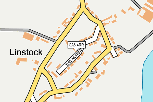 CA6 4RR map - OS OpenMap – Local (Ordnance Survey)