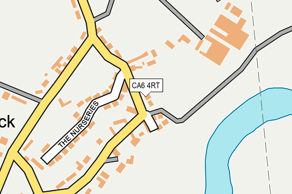 CA6 4RT map - OS OpenMap – Local (Ordnance Survey)