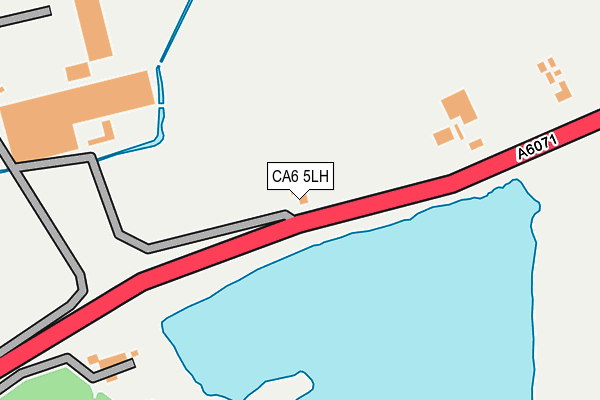 CA6 5LH map - OS OpenMap – Local (Ordnance Survey)