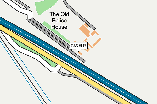 CA6 5LR map - OS OpenMap – Local (Ordnance Survey)