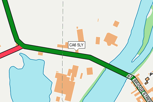 CA6 5LY map - OS OpenMap – Local (Ordnance Survey)