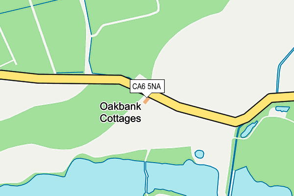 CA6 5NA map - OS OpenMap – Local (Ordnance Survey)