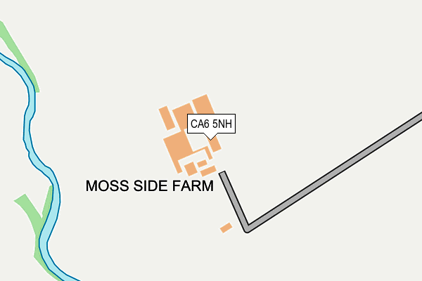 CA6 5NH map - OS OpenMap – Local (Ordnance Survey)