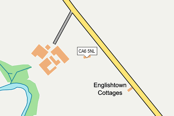 CA6 5NL map - OS OpenMap – Local (Ordnance Survey)