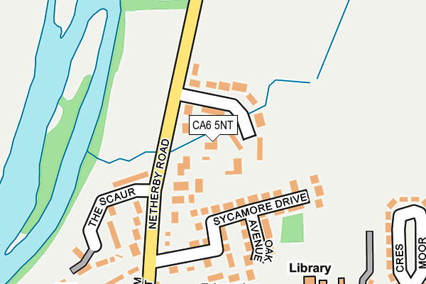 CA6 5NT map - OS OpenMap – Local (Ordnance Survey)