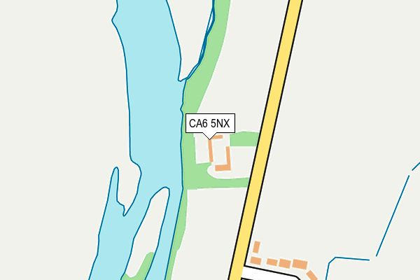 CA6 5NX map - OS OpenMap – Local (Ordnance Survey)