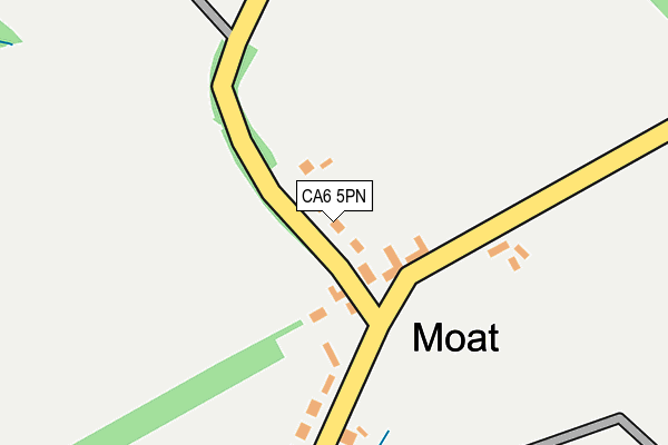 CA6 5PN map - OS OpenMap – Local (Ordnance Survey)