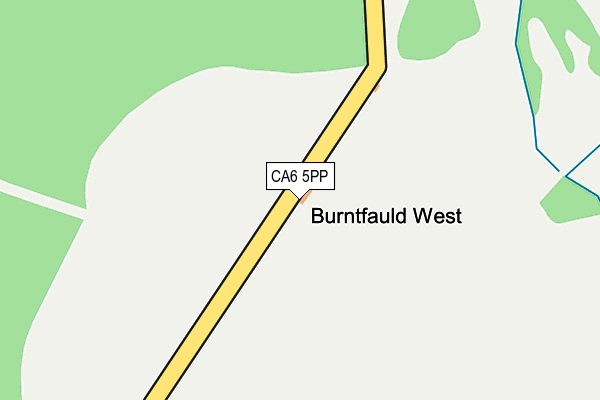 CA6 5PP map - OS OpenMap – Local (Ordnance Survey)
