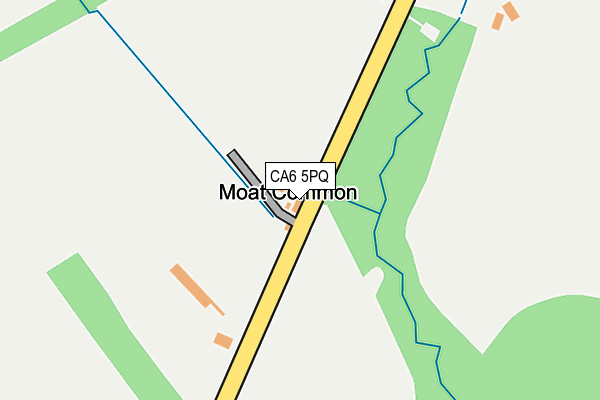 CA6 5PQ map - OS OpenMap – Local (Ordnance Survey)