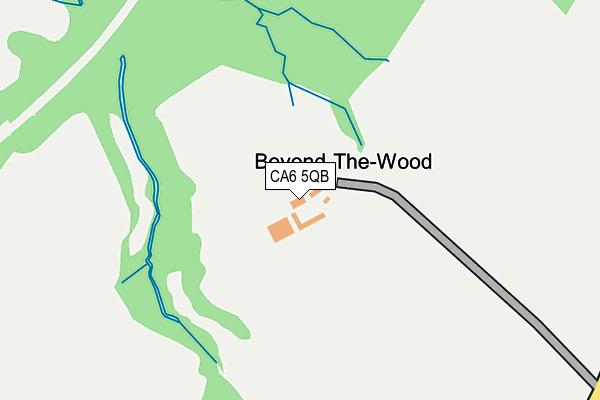 CA6 5QB map - OS OpenMap – Local (Ordnance Survey)